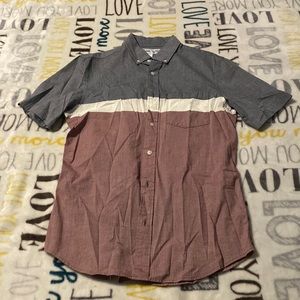 Old navy slim fit short sleeve button up
